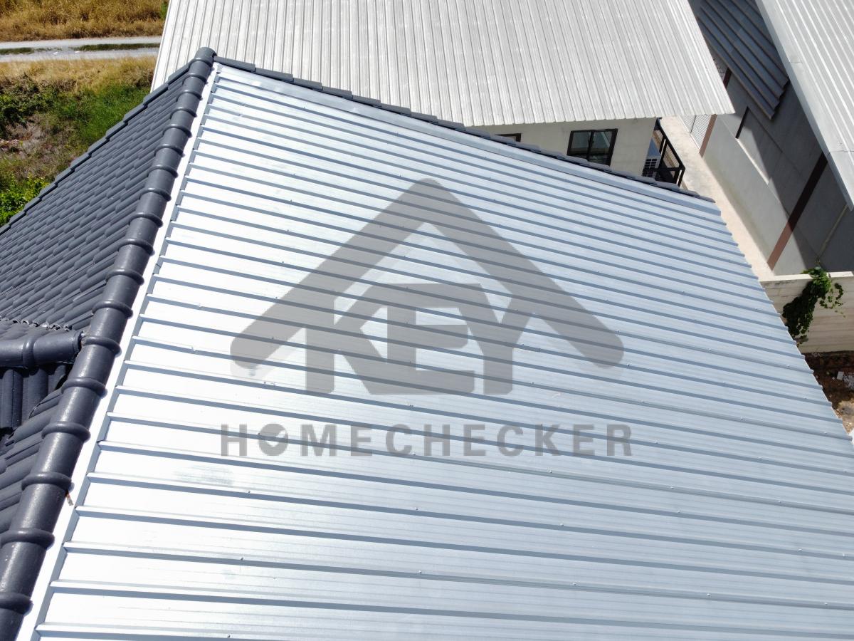 งานตรวจสอบหลังคา