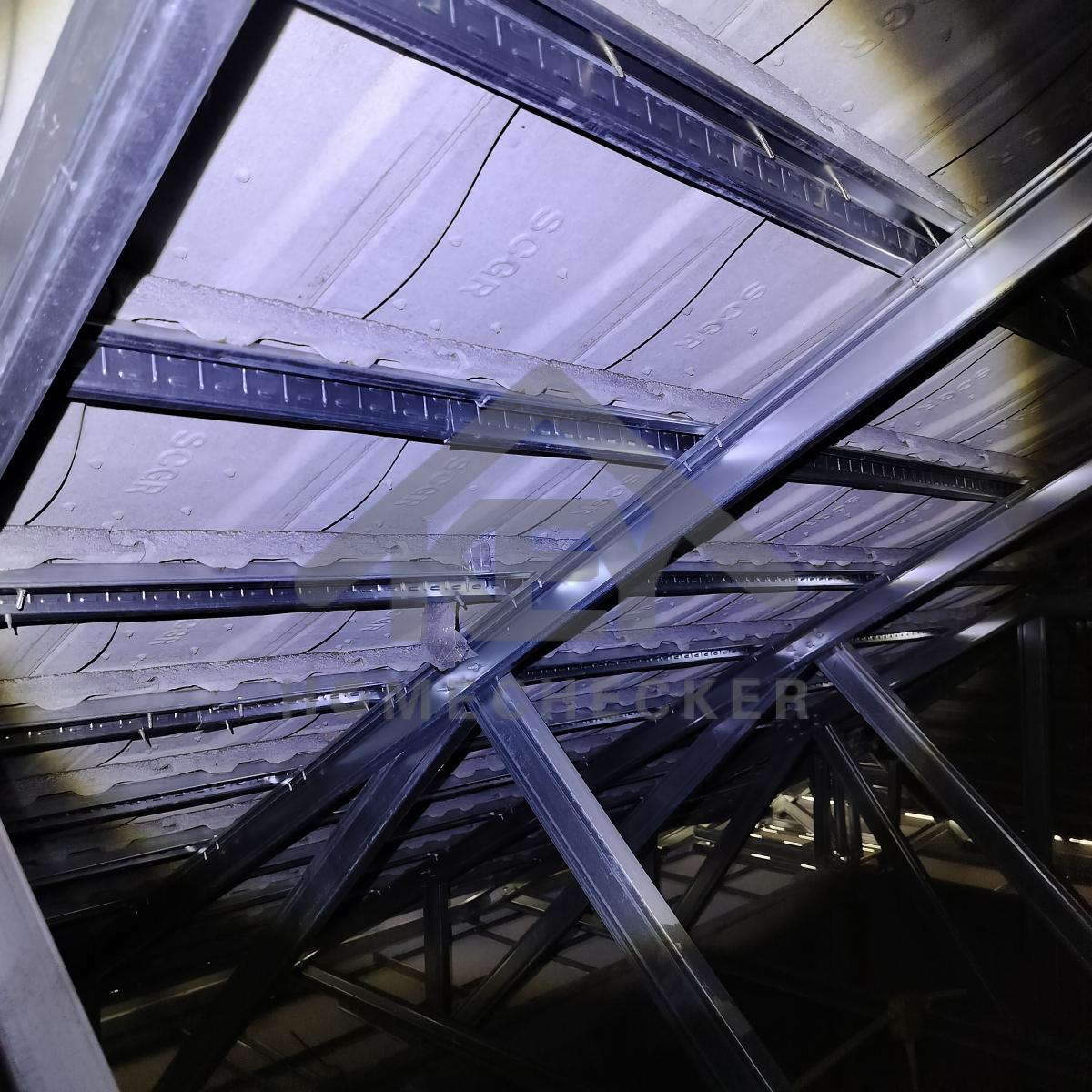 งานตรวจสอบหลังคา