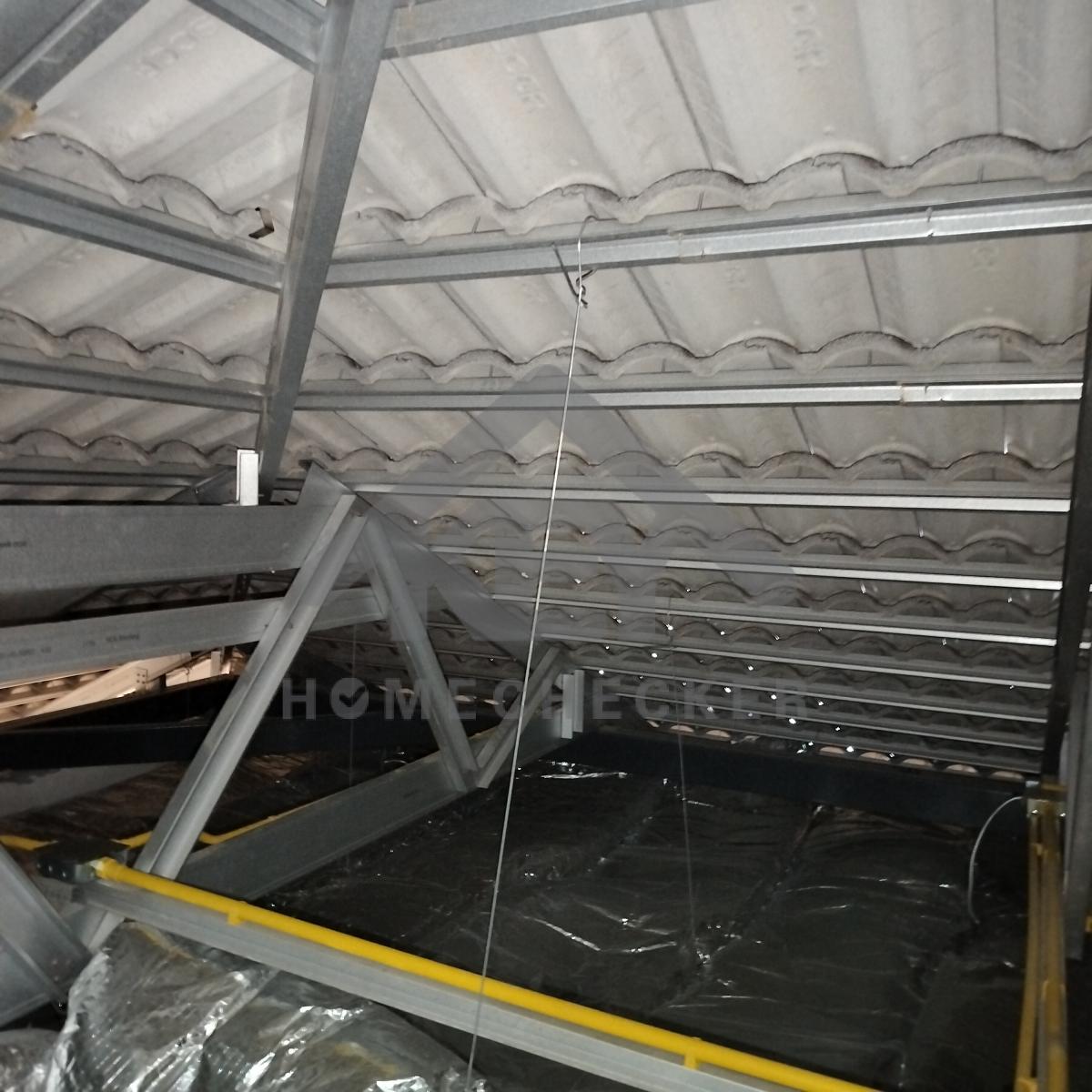 งานตรวจสอบหลังคา