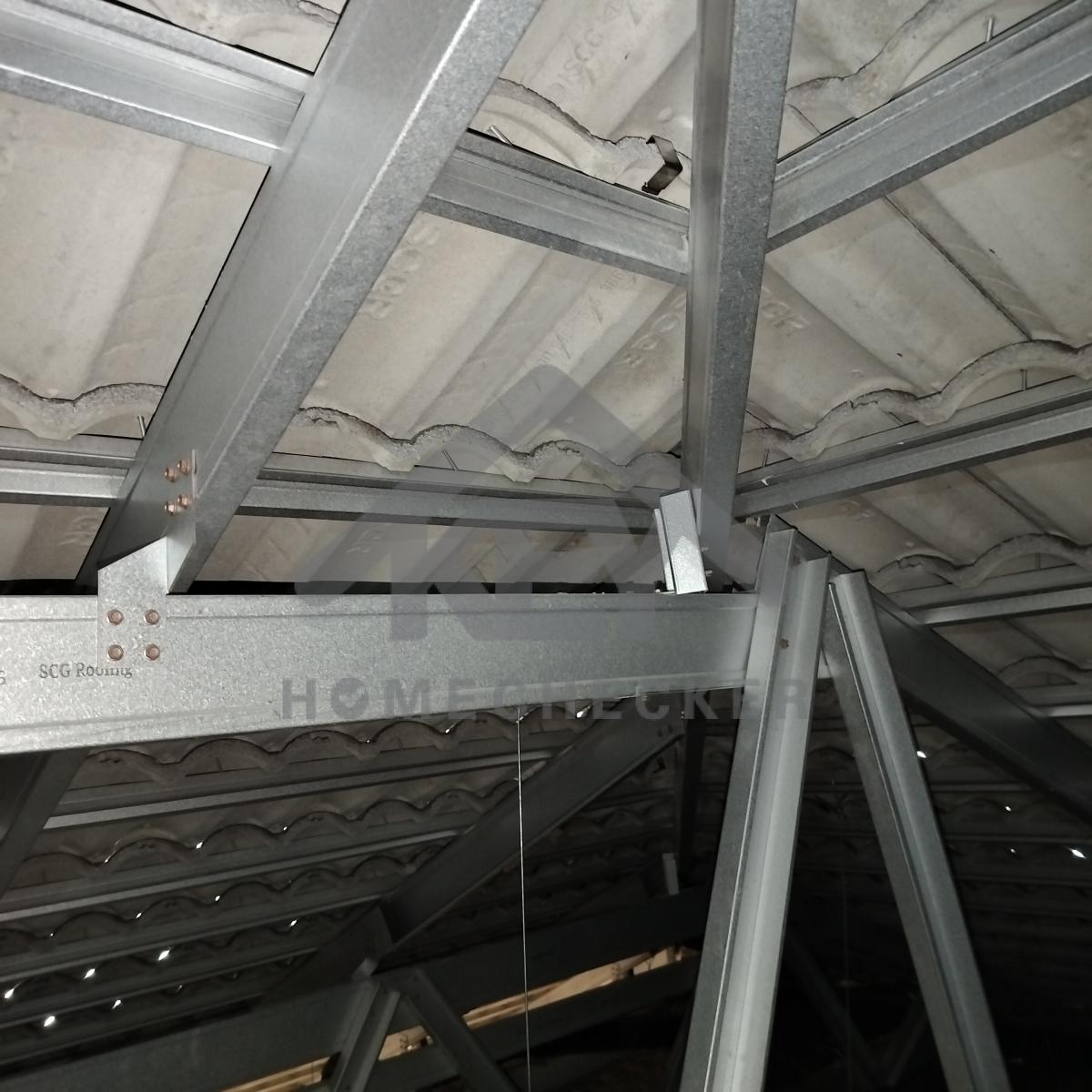 งานตรวจสอบหลังคา