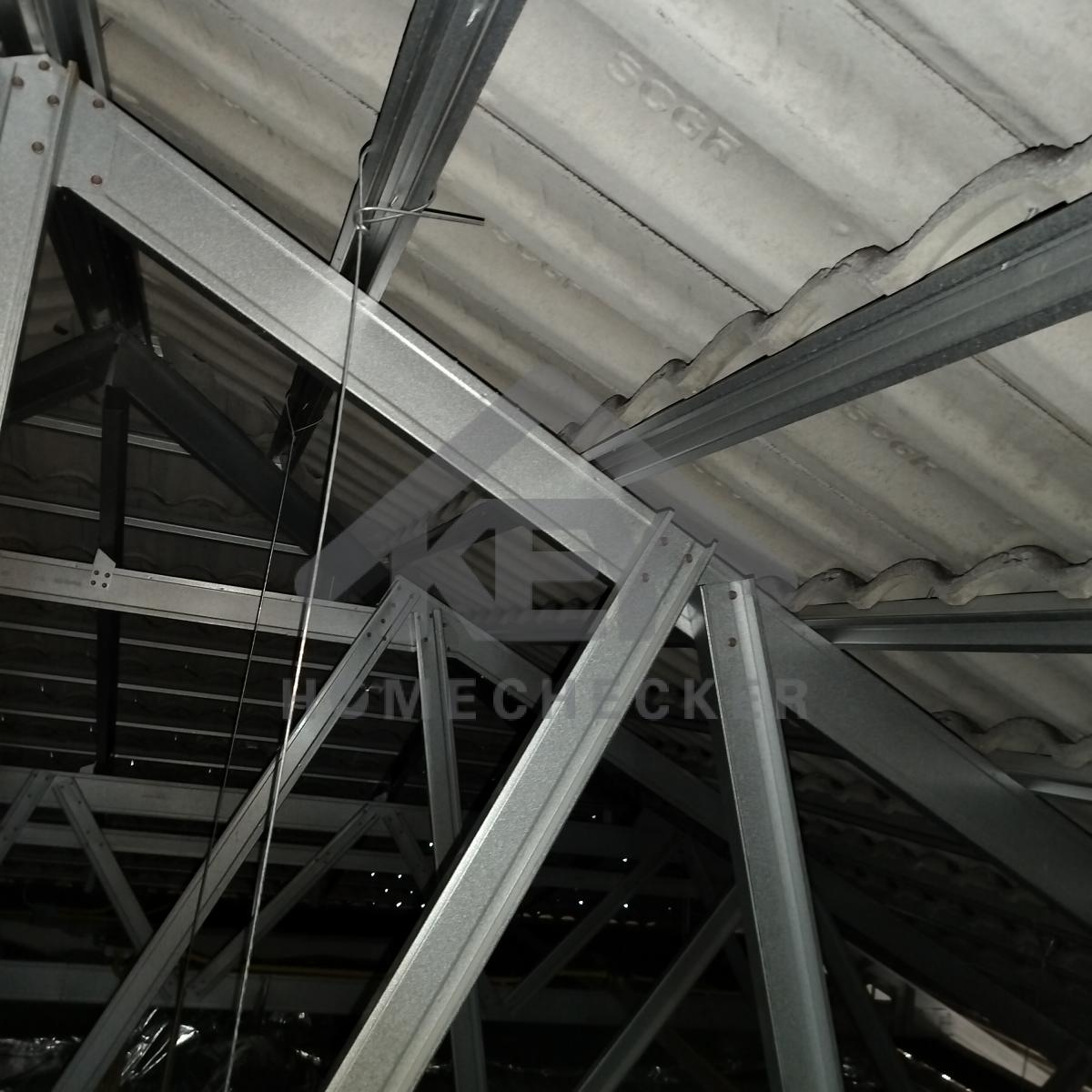 งานตรวจสอบหลังคา