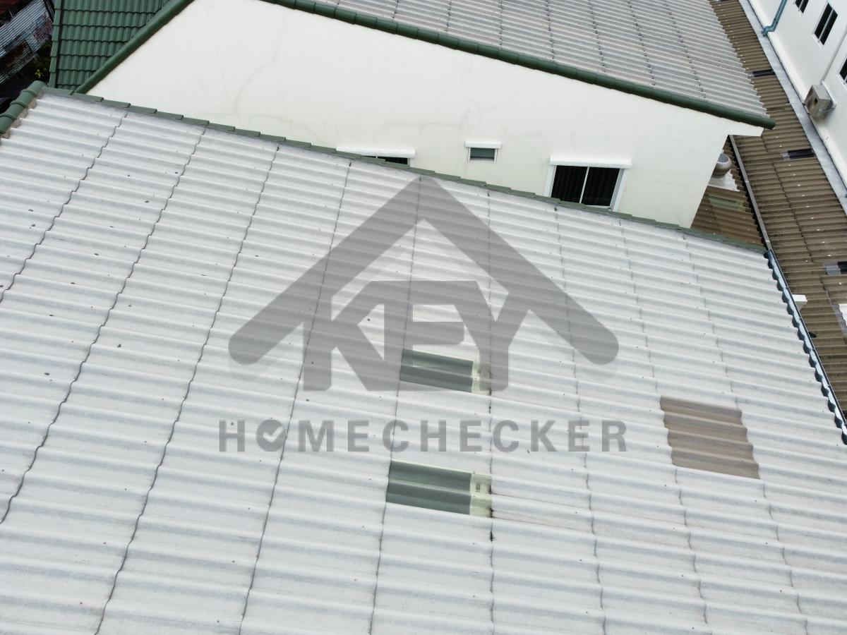 งานตรวจสอบหลังคา