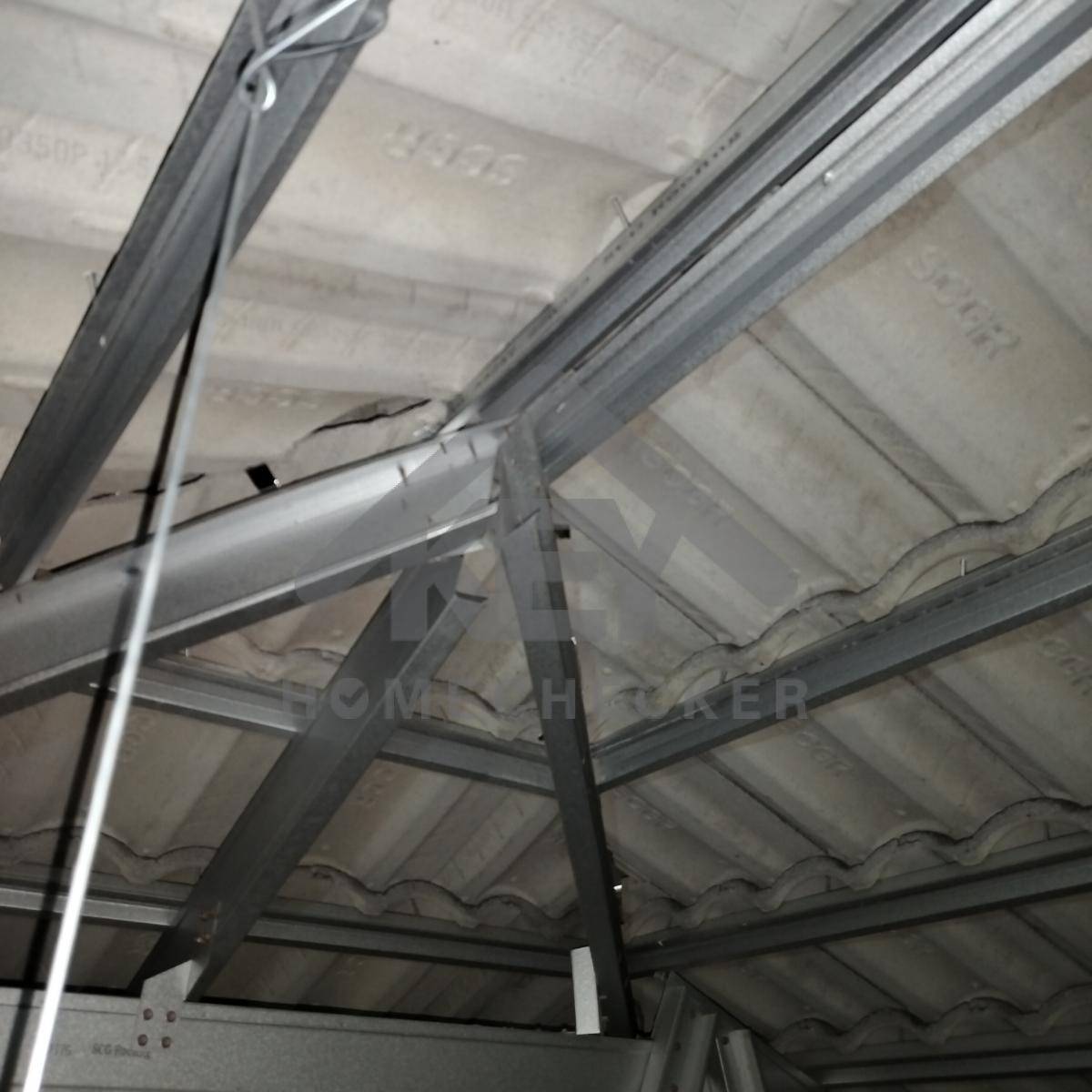 งานตรวจสอบหลังคา