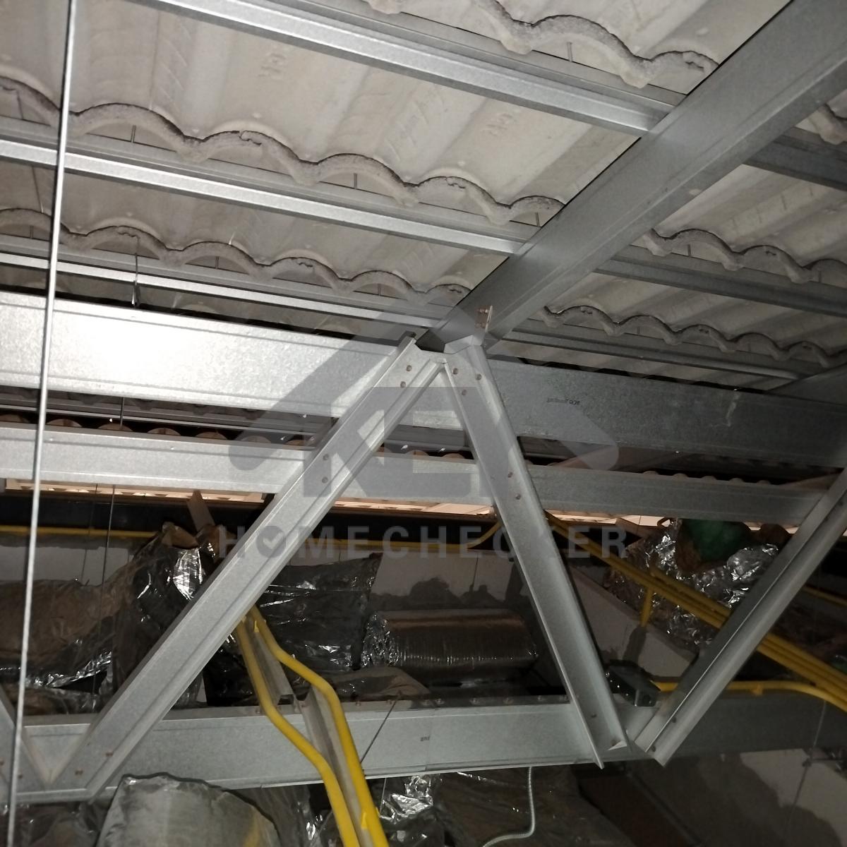 งานตรวจสอบหลังคา