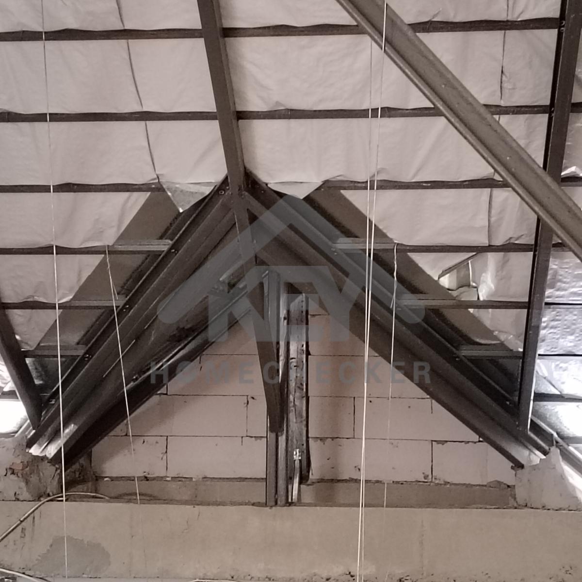 งานตรวจสอบหลังคา