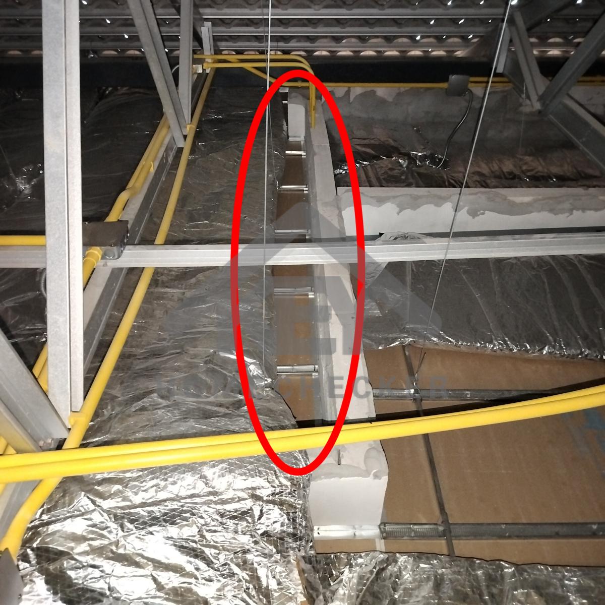 งานตรวจสอบหลังคา