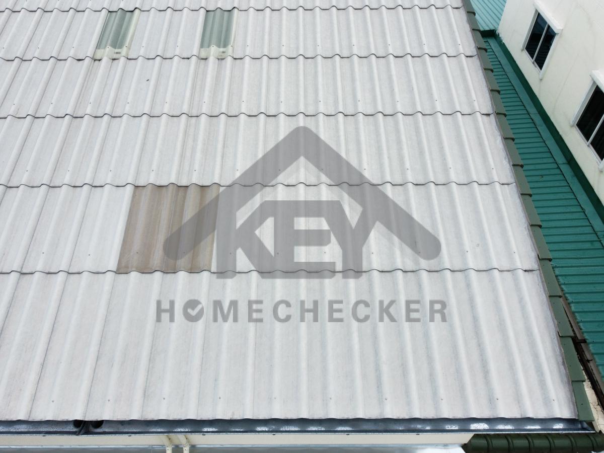 งานตรวจสอบหลังคา