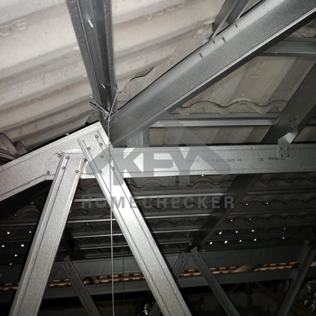 งานตรวจสอบหลังคา