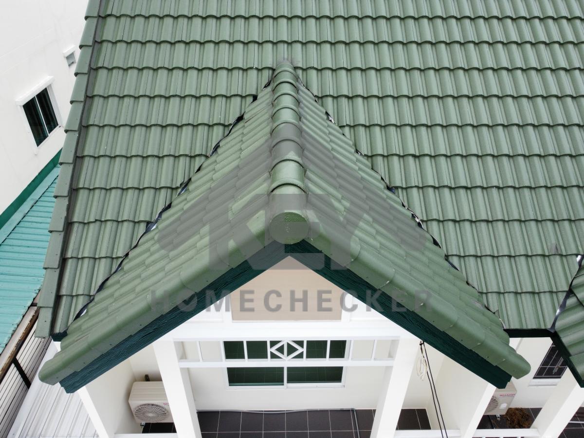 งานตรวจสอบหลังคา