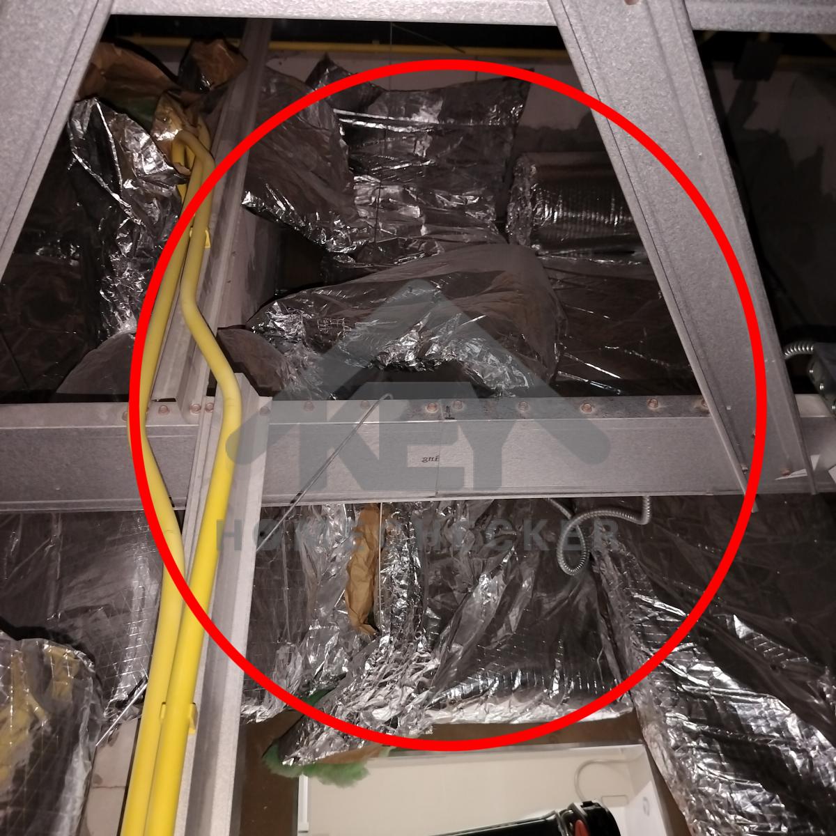 งานตรวจสอบหลังคา