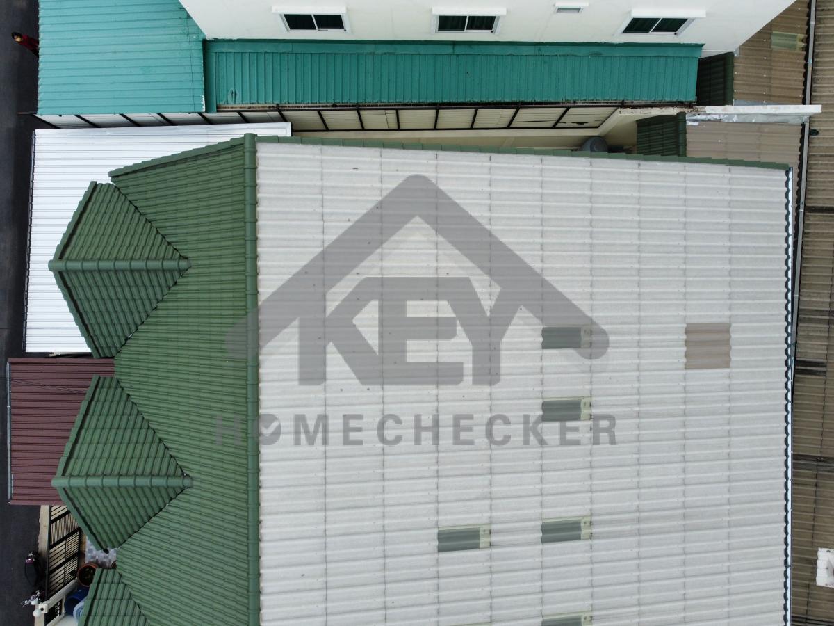 งานตรวจสอบหลังคา