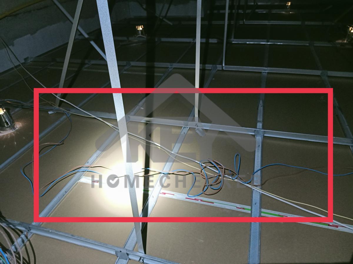 งานฝ้าชายคาและโครงฝ้า