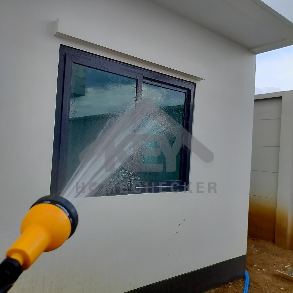 งานเทสน้ำ ประตูหน้าต่าง