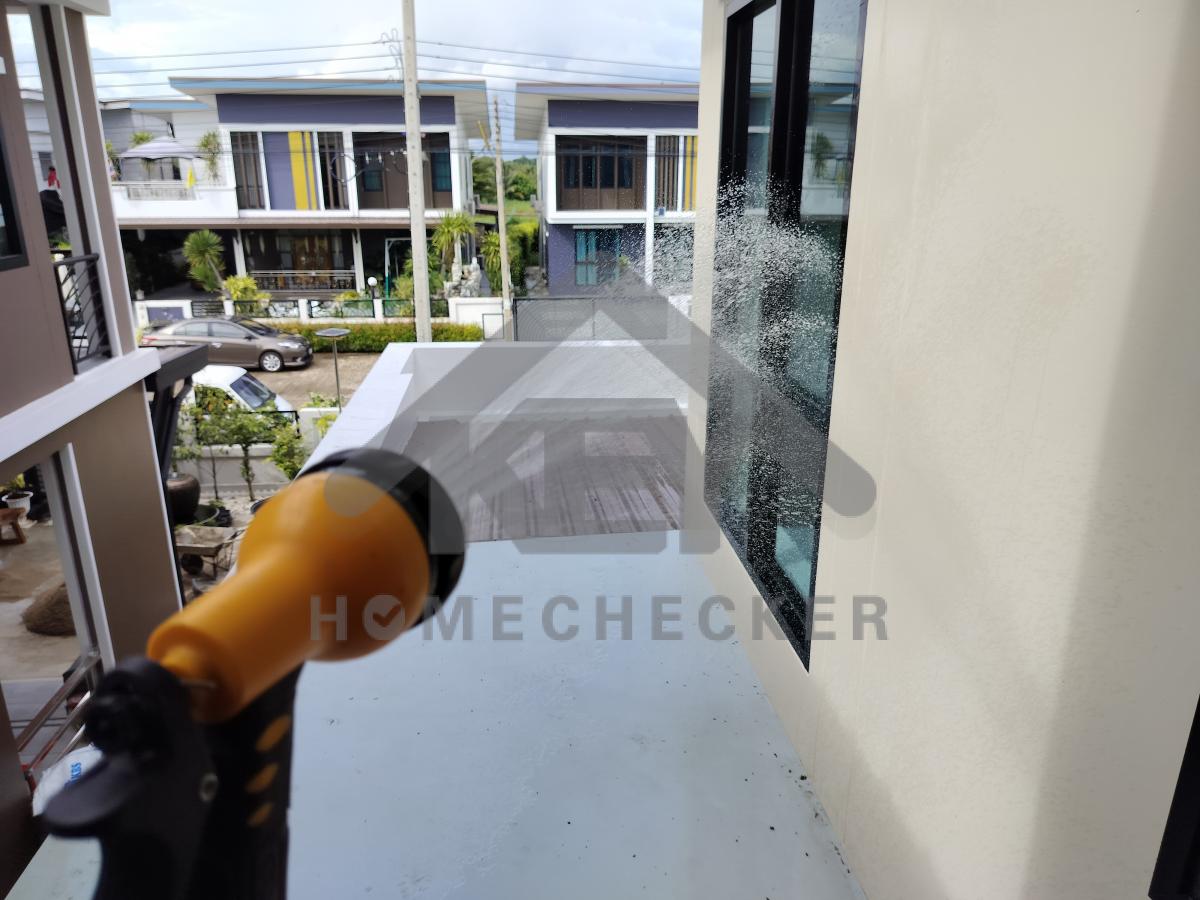 งานเทสน้ำ ประตูหน้าต่าง