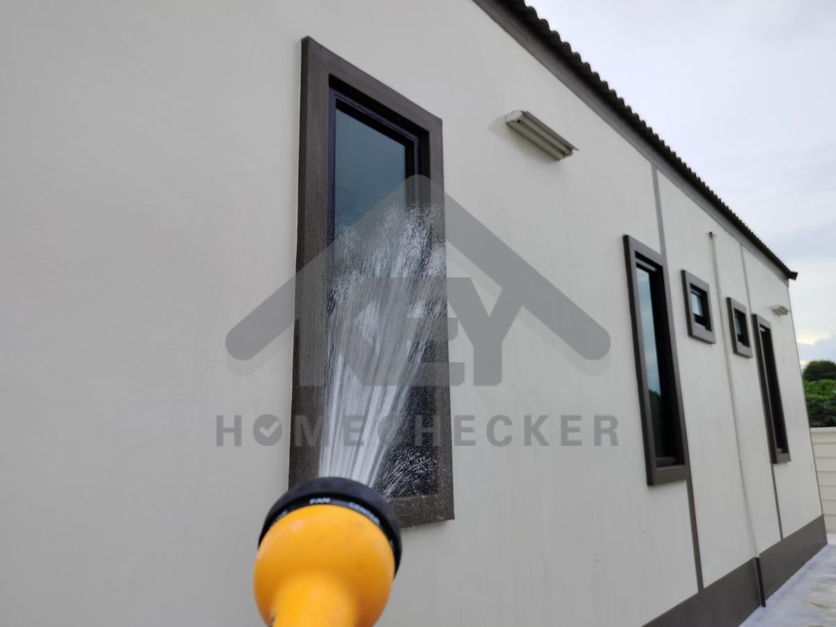 งานเทสน้ำ ประตูหน้าต่าง