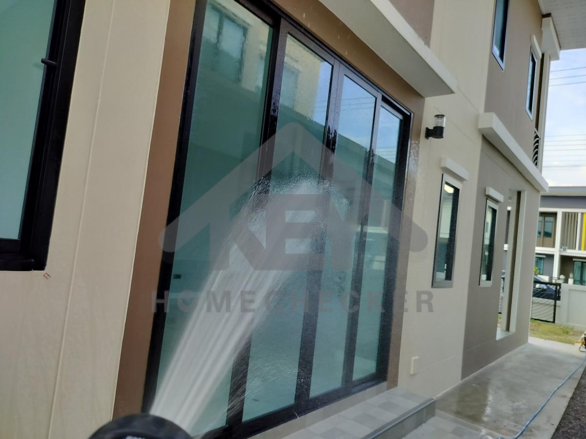 งานเทสน้ำ ประตูหน้าต่าง