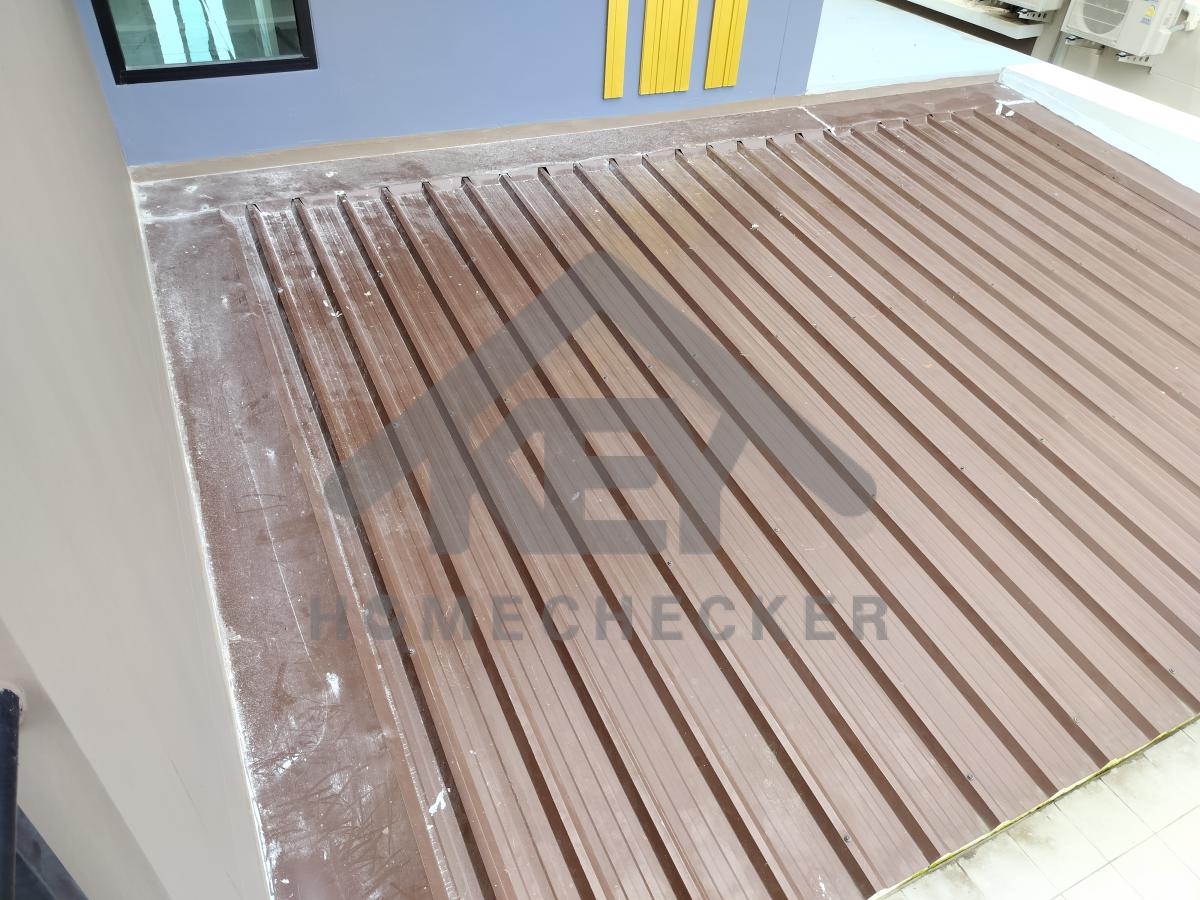 งานตรวจสอบหลังคา