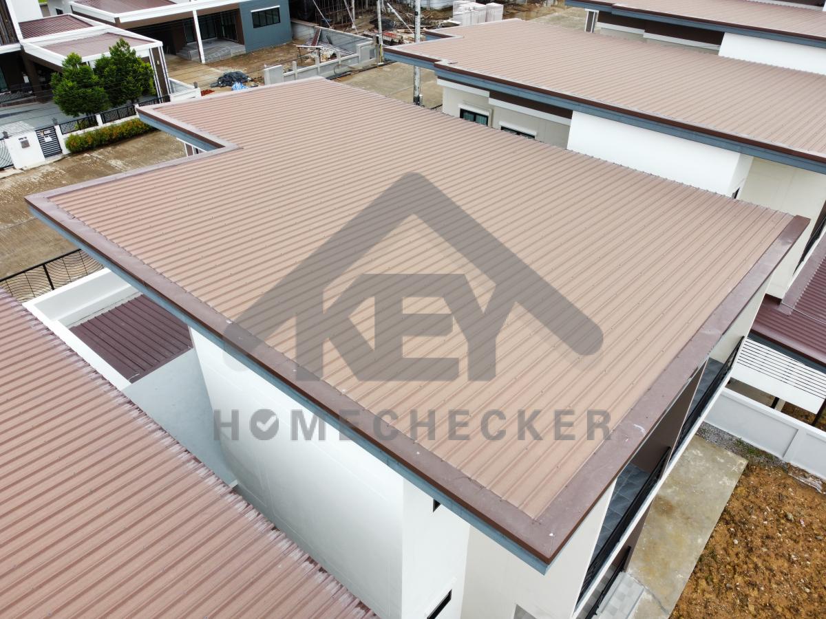 งานตรวจสอบหลังคา