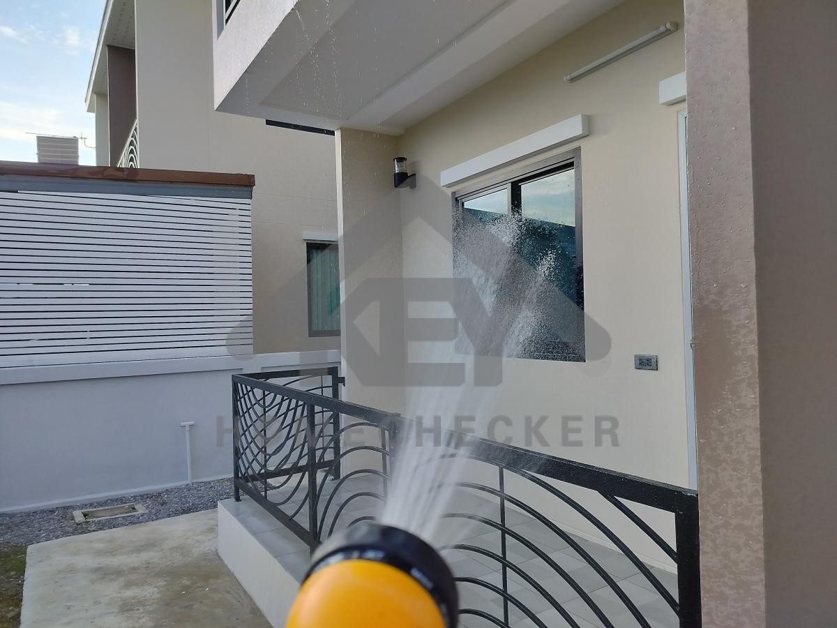 งานเทสน้ำ ประตูหน้าต่าง