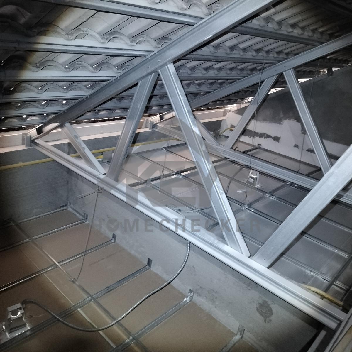 งานตรวจสอบหลังคา