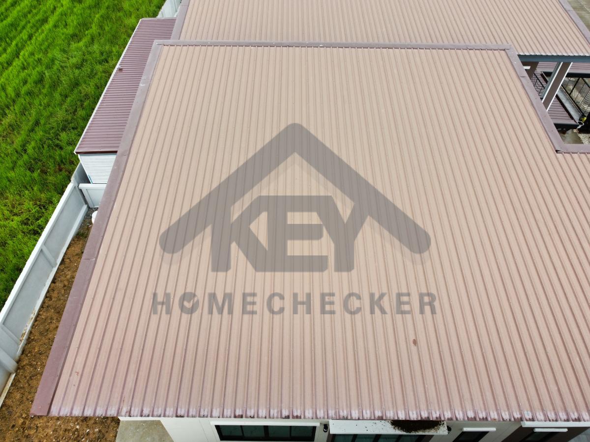 งานตรวจสอบหลังคา