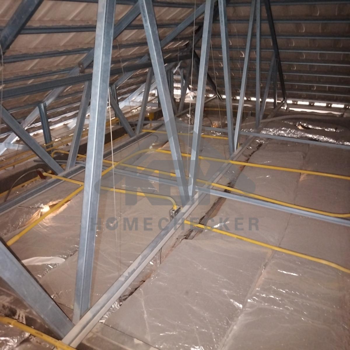 งานตรวจสอบหลังคา