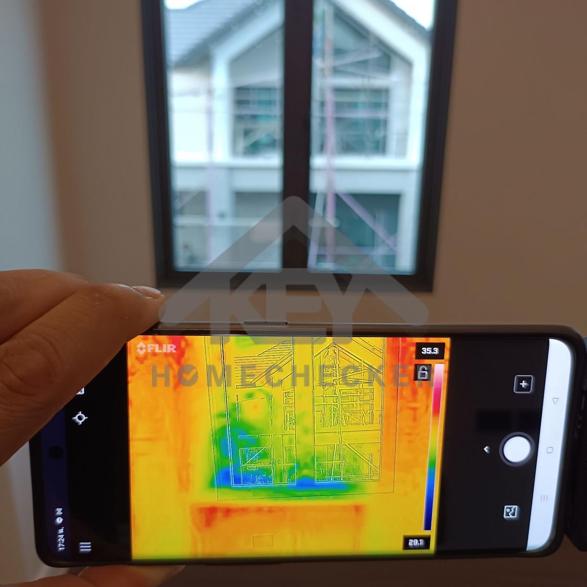 งานเทสน้ำ ประตูหน้าต่าง