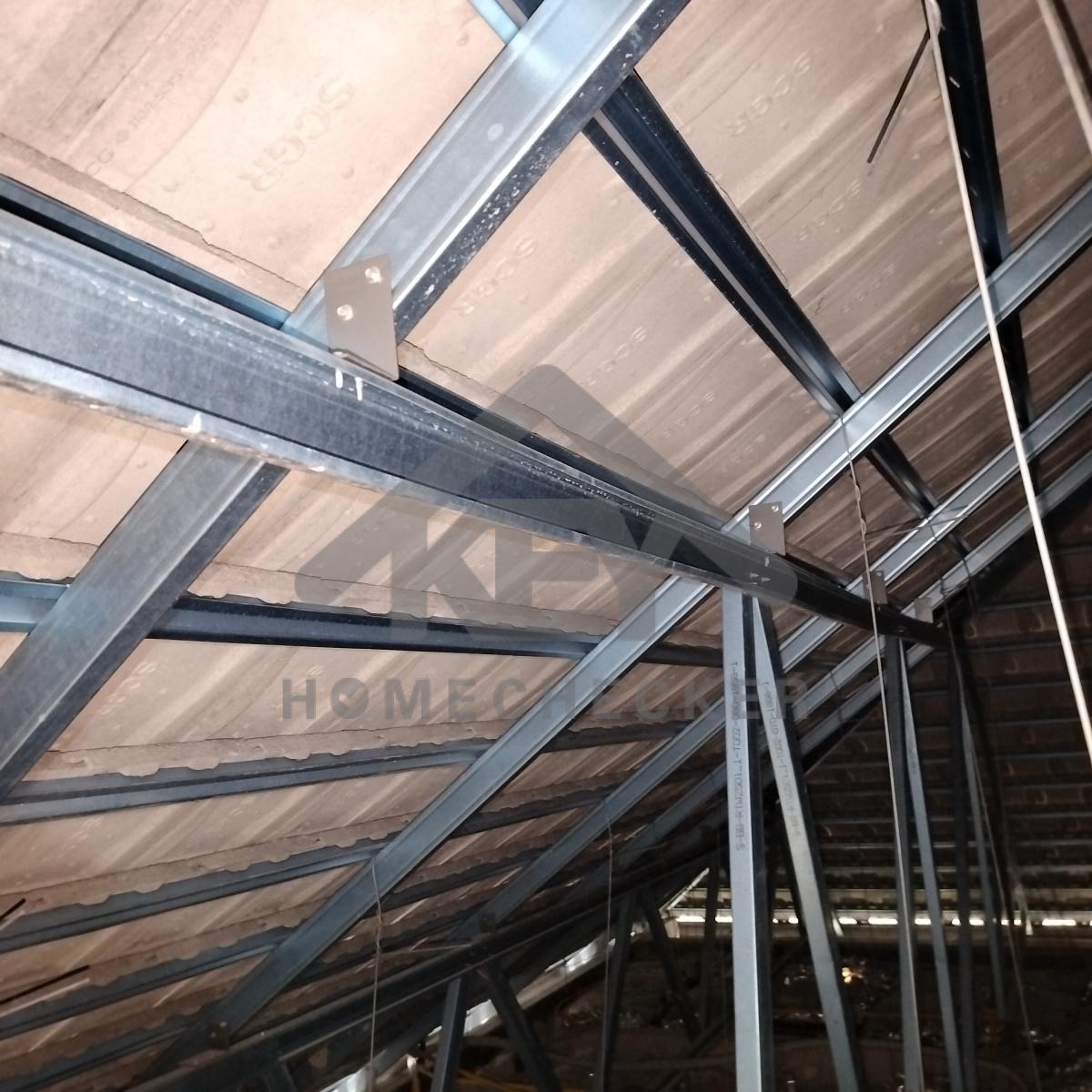 งานตรวจสอบหลังคา