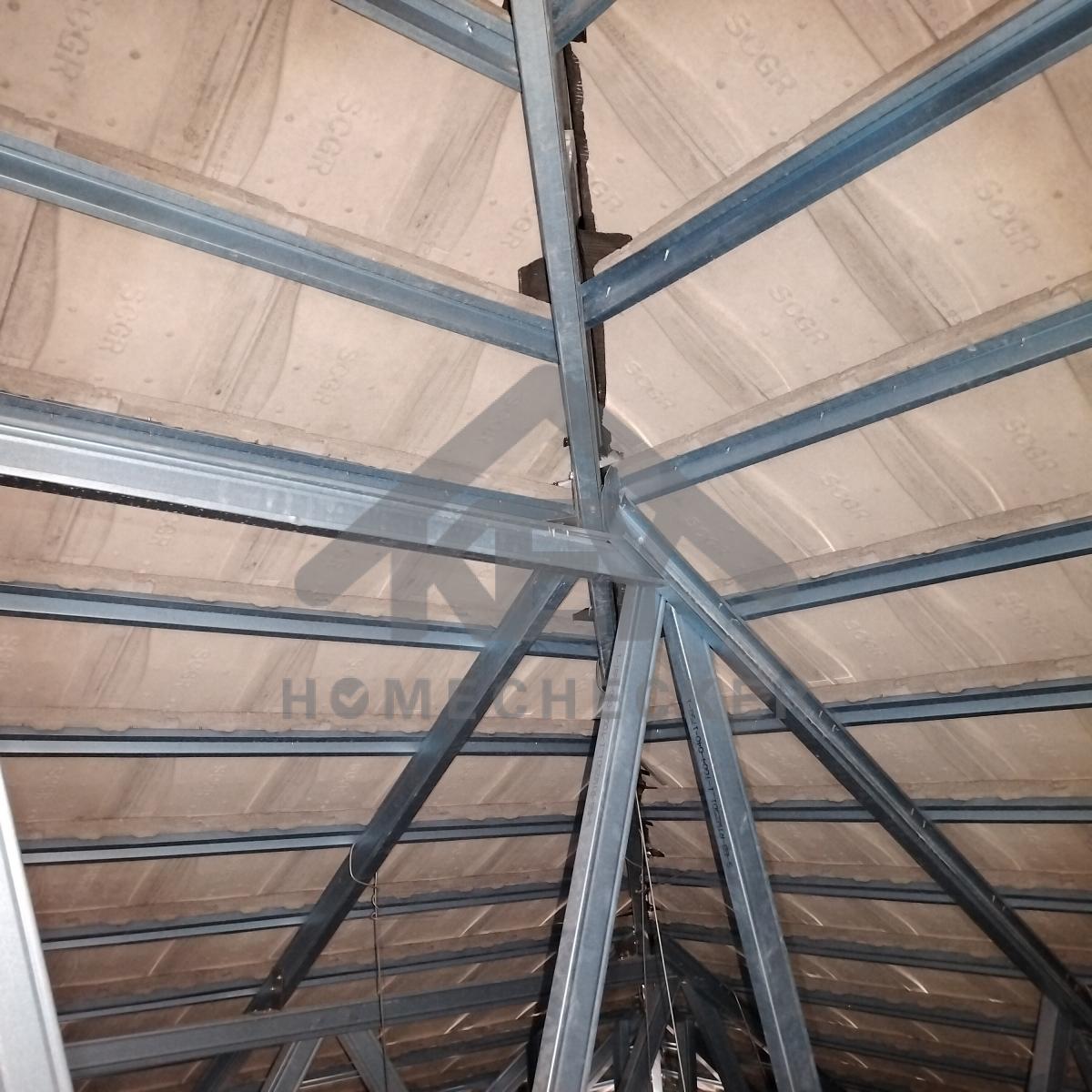 งานตรวจสอบหลังคา