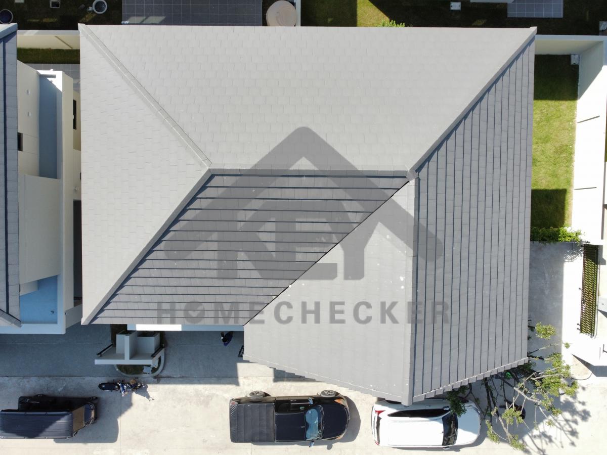 งานตรวจสอบหลังคา