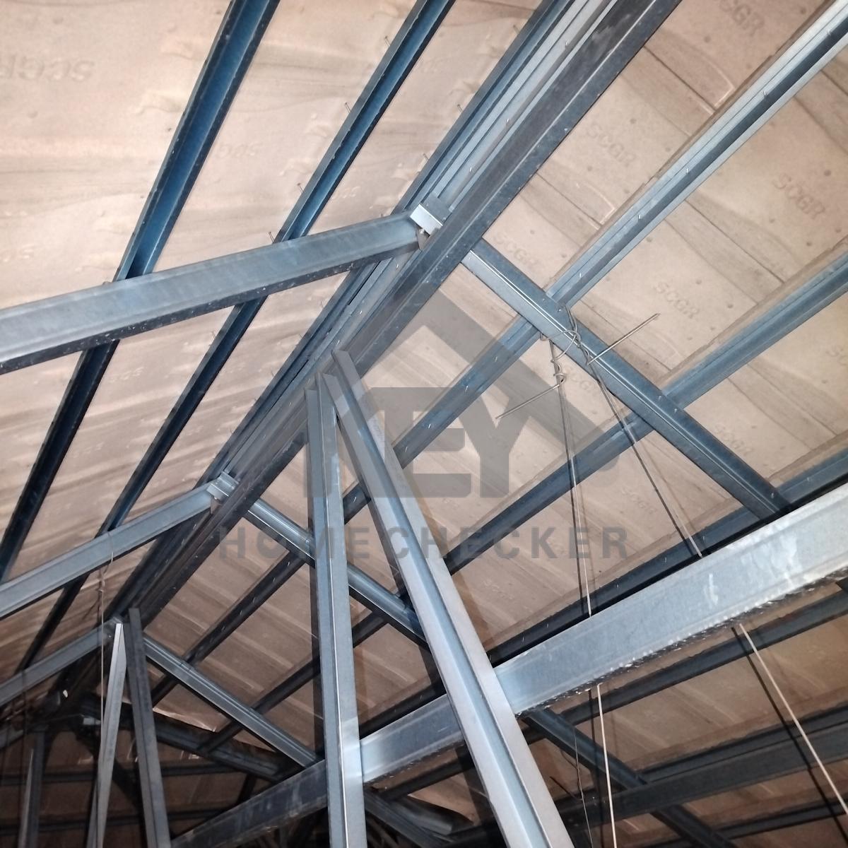 งานตรวจสอบหลังคา