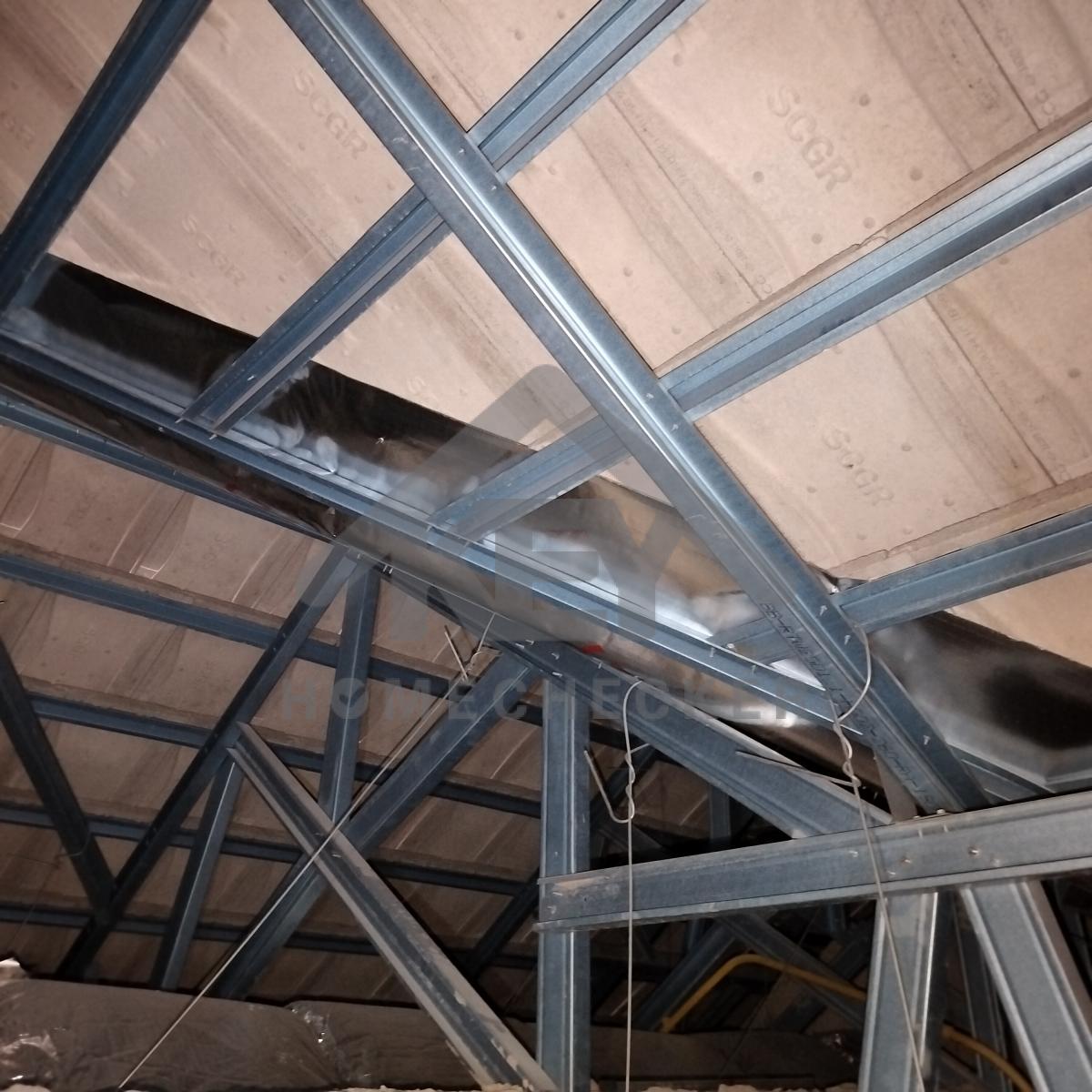 งานตรวจสอบหลังคา