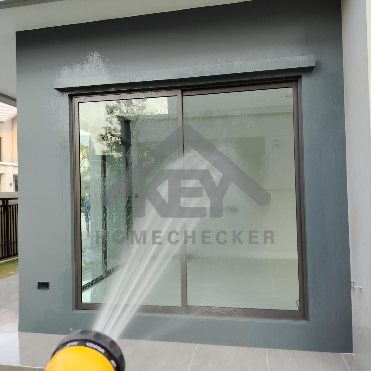 งานเทสน้ำ ประตูหน้าต่าง