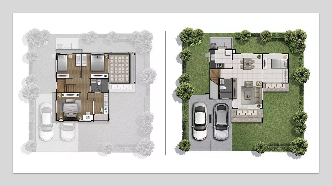 ผังบ้านหรือคอนโด