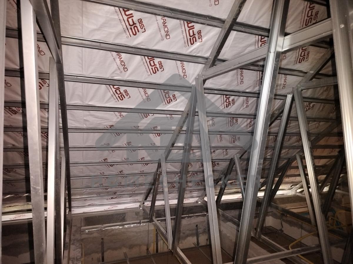 งานตรวจสอบหลังคา