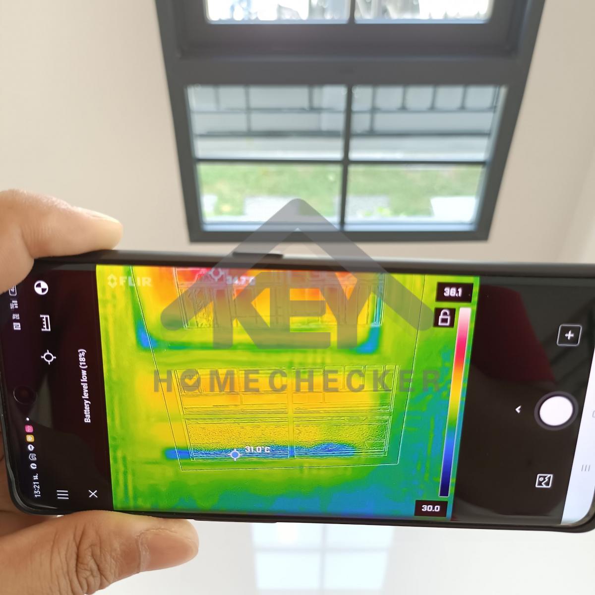 งานเทสน้ำ ประตูหน้าต่าง