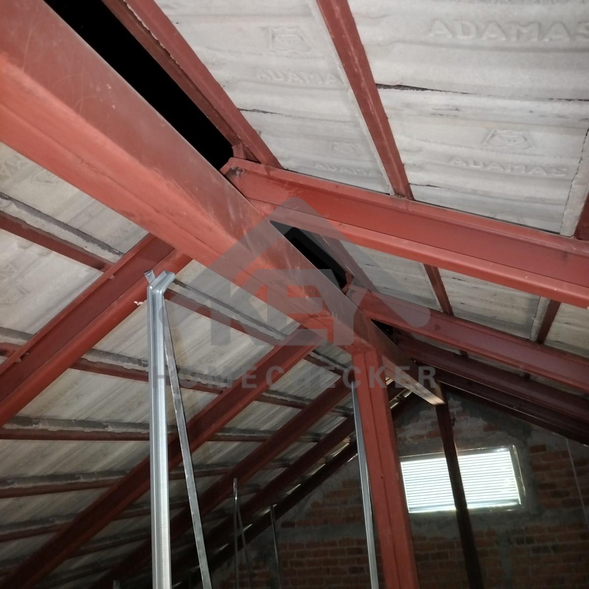 งานตรวจสอบหลังคา