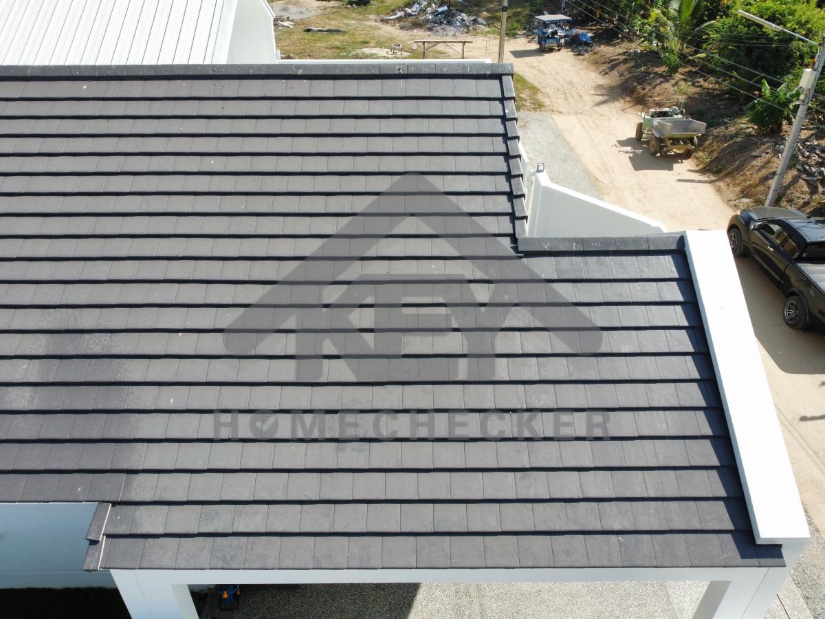 งานตรวจสอบหลังคา