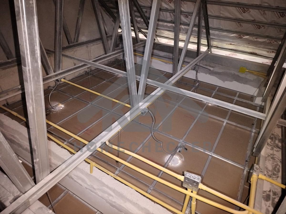 งานตรวจสอบหลังคา