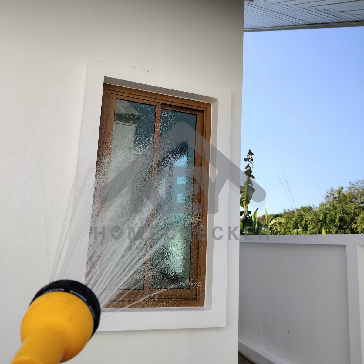 งานเทสน้ำ ประตูหน้าต่าง