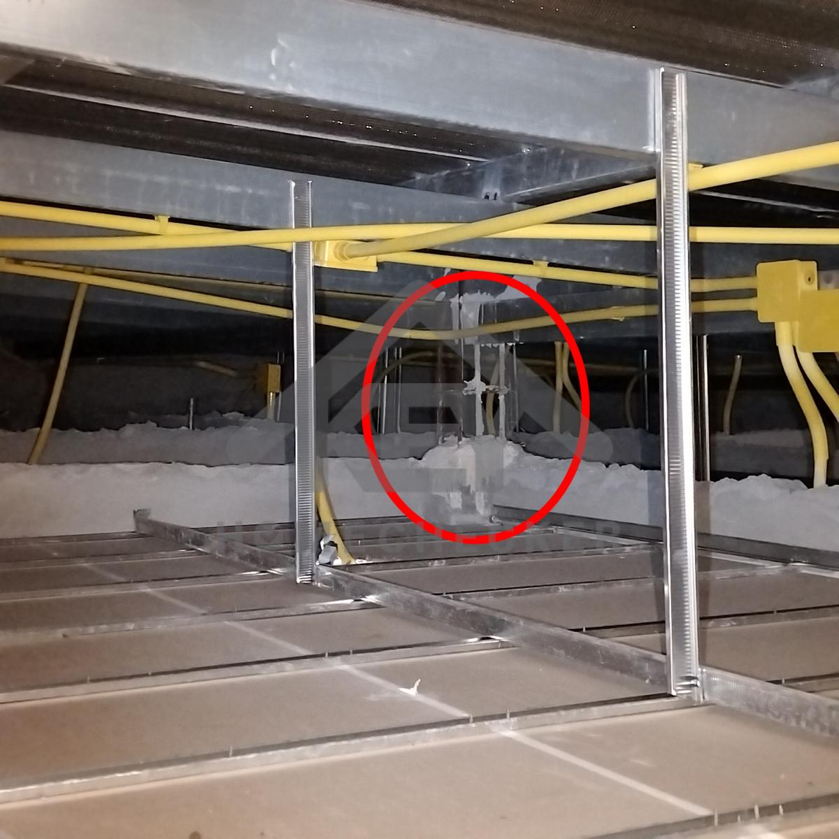 งานตรวจสอบหลังคา