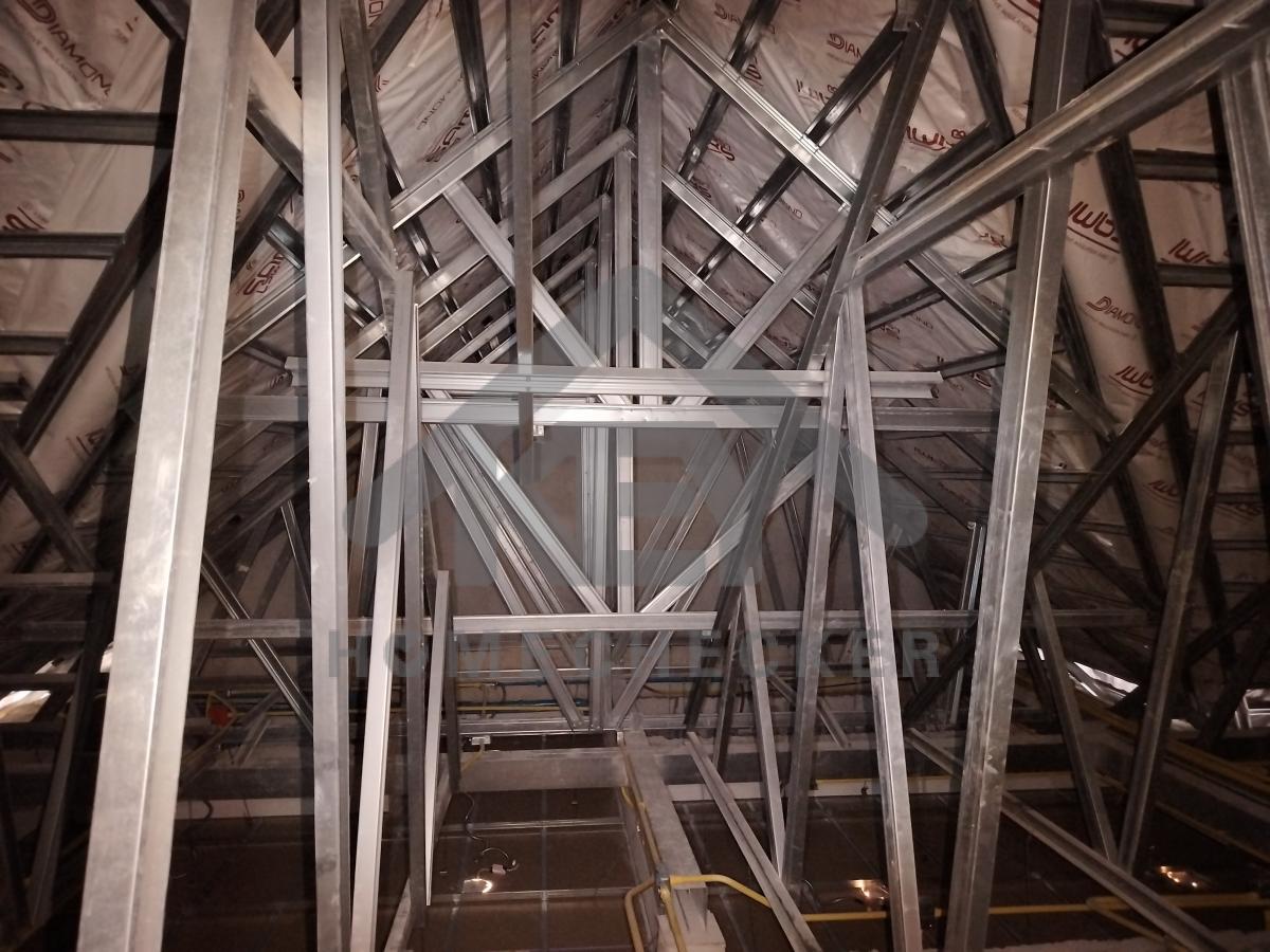 งานตรวจสอบหลังคา