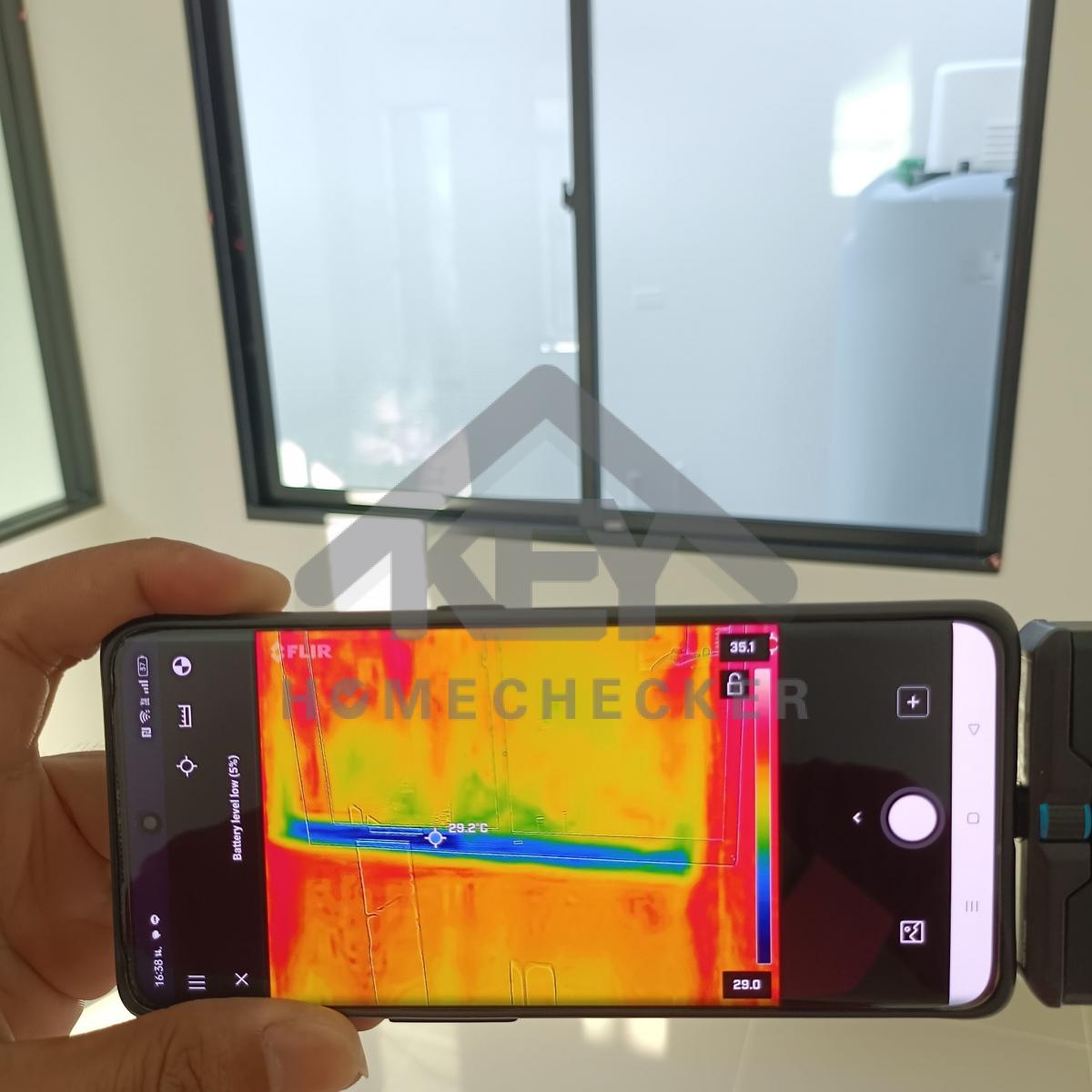 งานเทสน้ำ ประตูหน้าต่าง