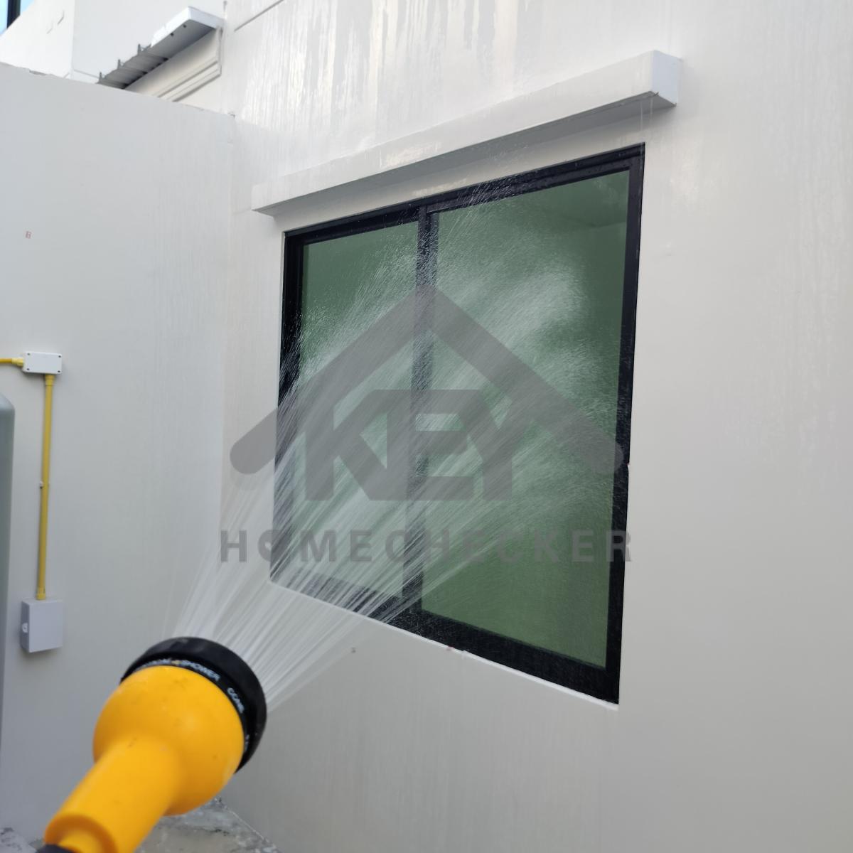 งานเทสน้ำ ประตูหน้าต่าง