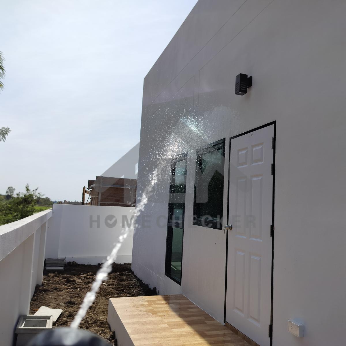 งานเทสน้ำ ประตูหน้าต่าง