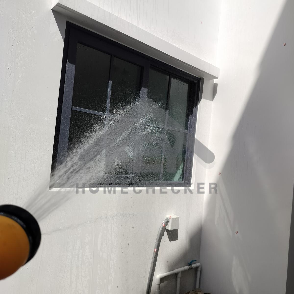 งานเทสน้ำ ประตูหน้าต่าง