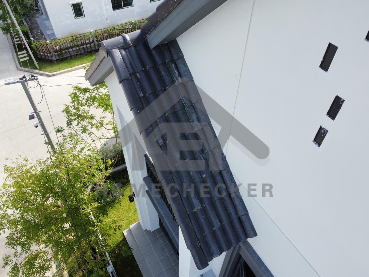 งานตรวจสอบหลังคา