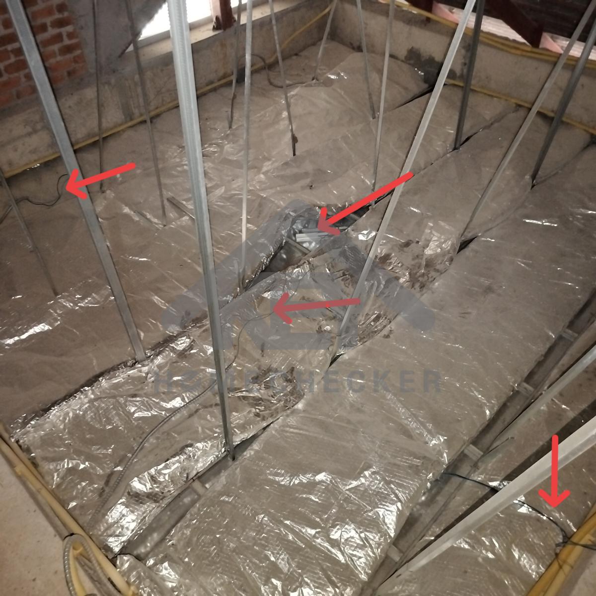 งานตรวจสอบหลังคา