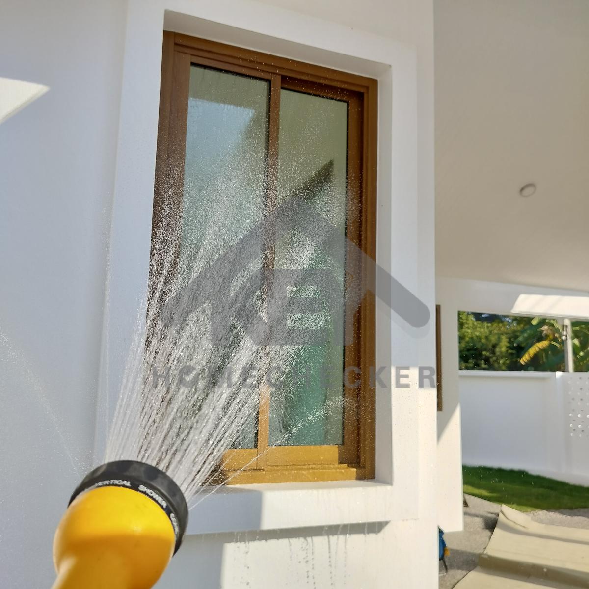 งานเทสน้ำ ประตูหน้าต่าง