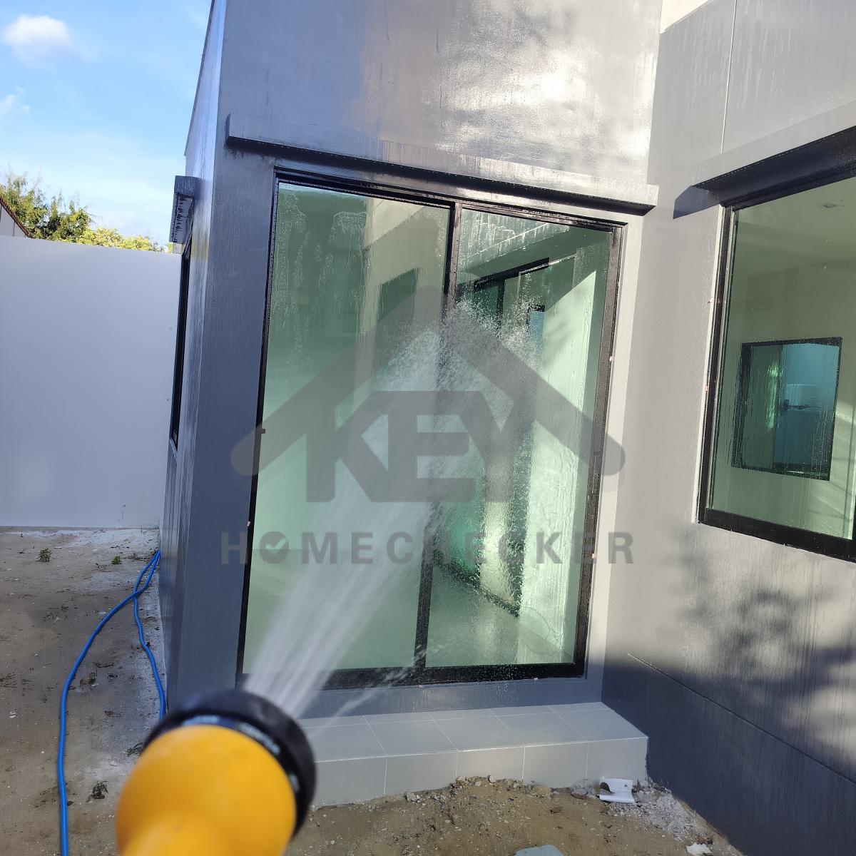 งานเทสน้ำ ประตูหน้าต่าง